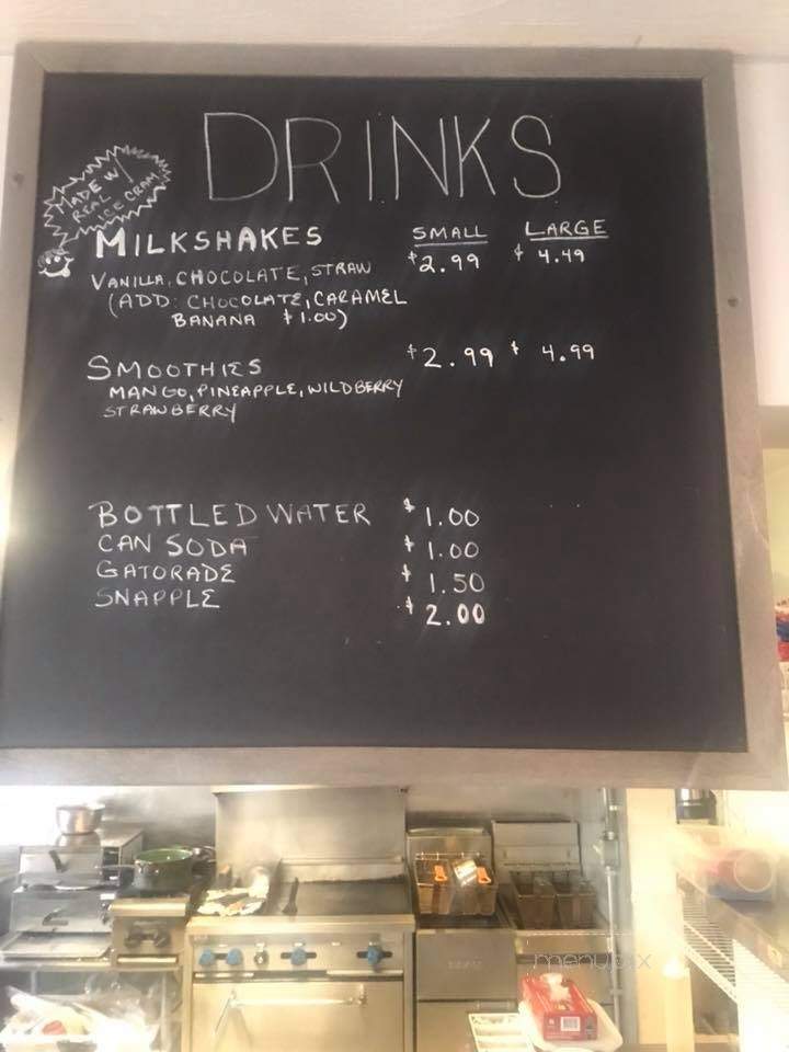 Zoc's Gourmet Burgers and Shakes - Rochester, NY menu_pic