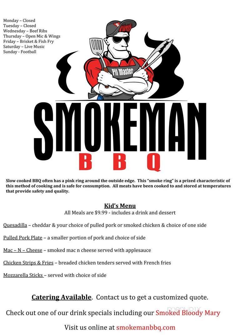 Smokeman BBQ - Canandaigua, NY