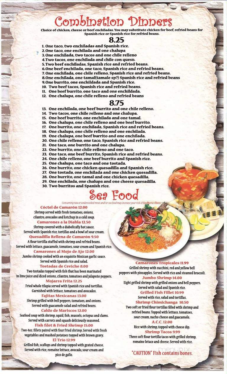 Matatlan Mexican Restaurant - Durham, NC menu_pic