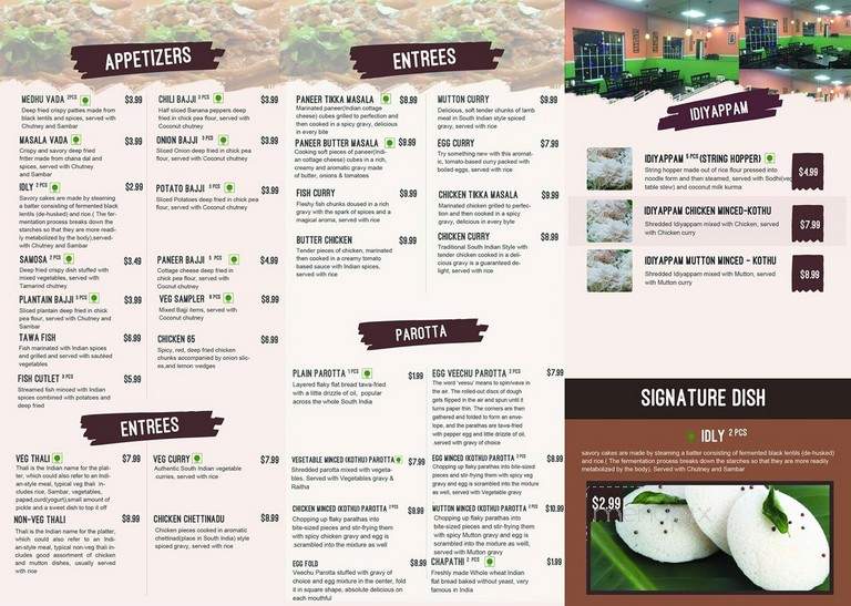 Mithunas Takeaway - Alpharetta, GA menu_pic