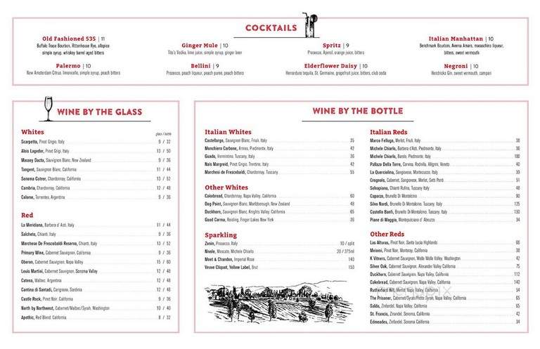 La Barra - Riverside, IL menu_pic