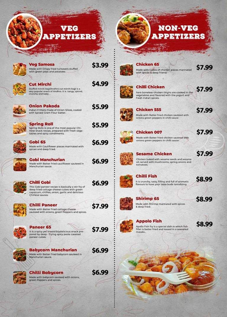 Swagat Indian Cuisine - Alpharetta, GA menu_pic