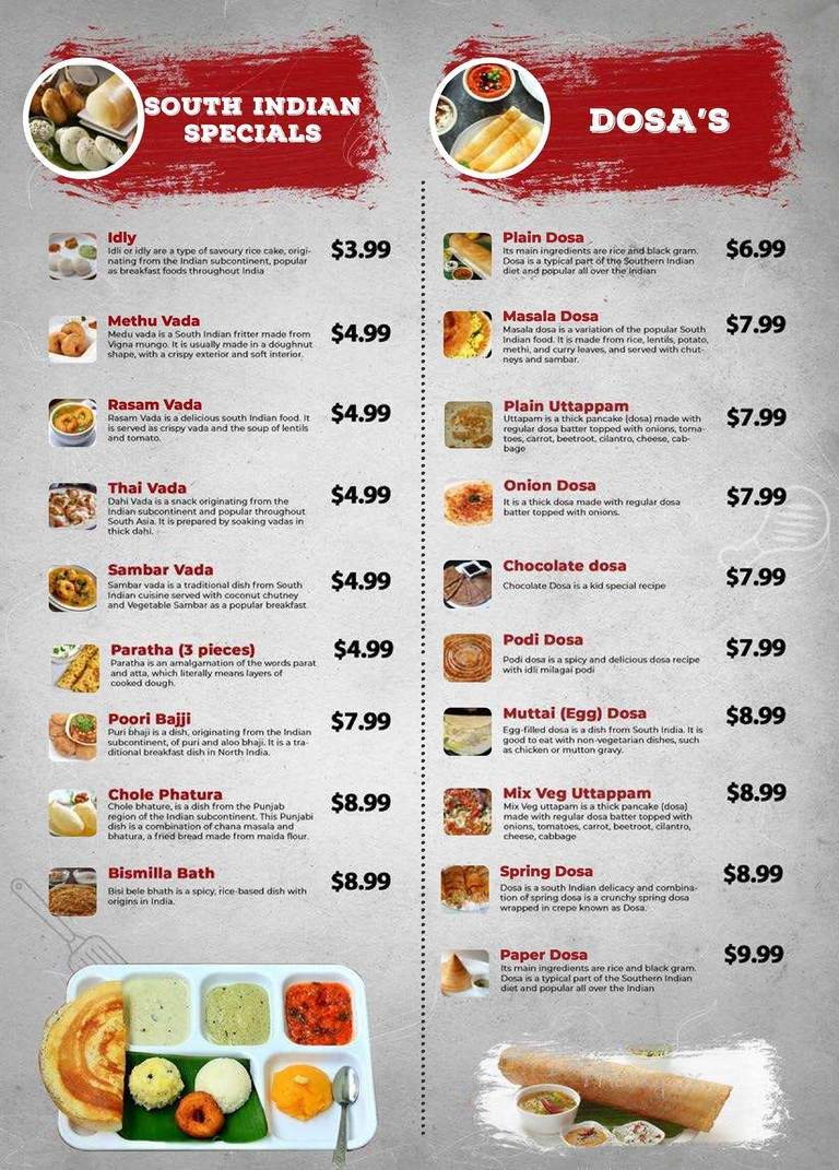 Swagat Indian Cuisine - Alpharetta, GA menu_pic