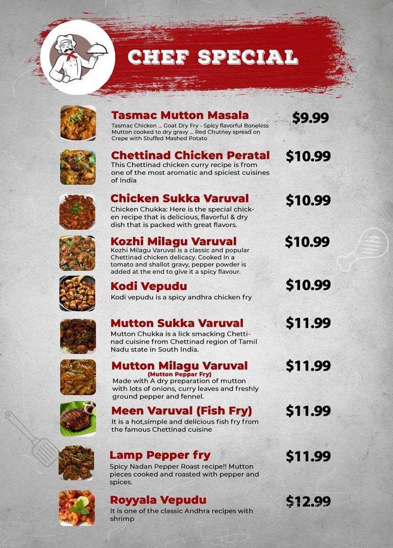 Swagat Indian Cuisine - Alpharetta, GA menu_pic