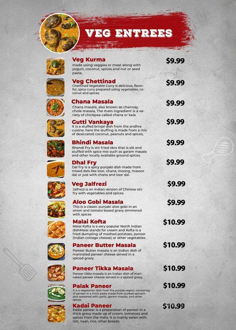 Swagat Indian Cuisine - Alpharetta, GA menu_pic