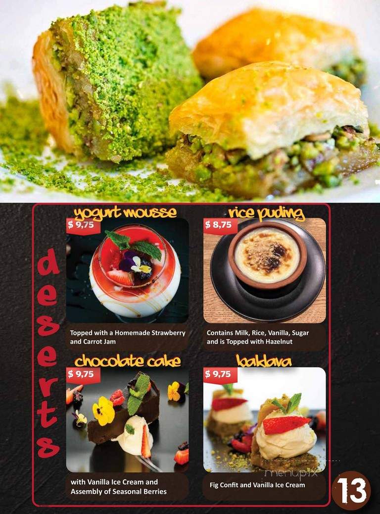 Matbah Mediterranean Cuisine - Manchester, NH menu_pic