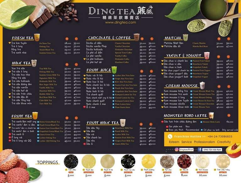 Order DING TEA - Anaheim, CA Menu Delivery [Menu & Prices