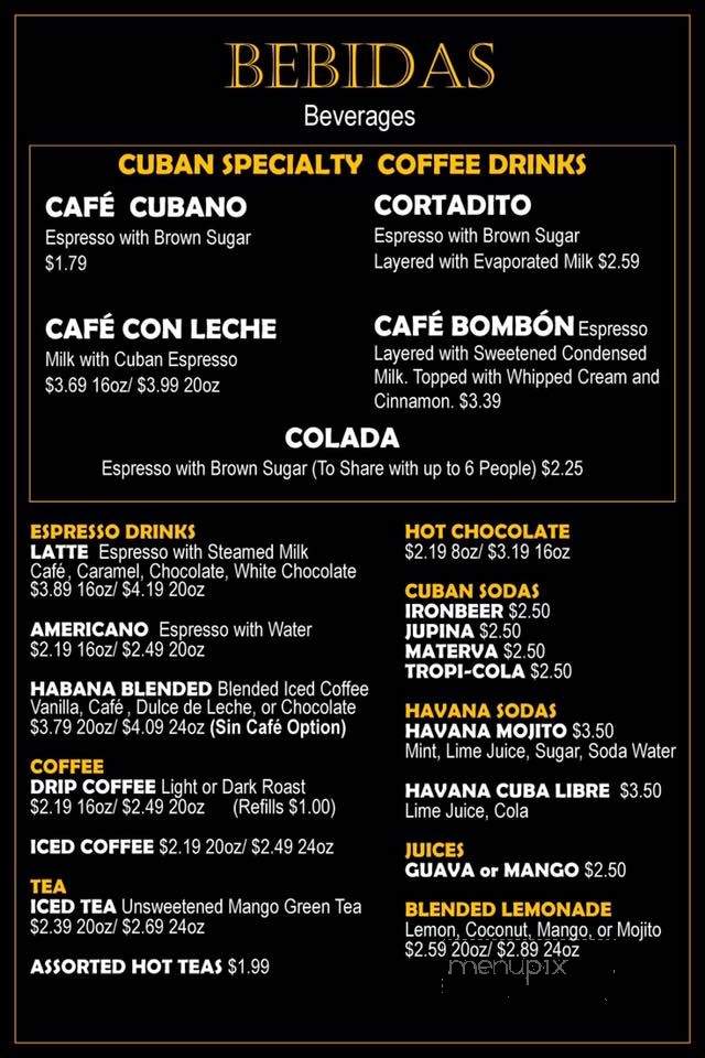 Cubanissimo Cuban Coffee House & Cafe - Santa Maria, CA