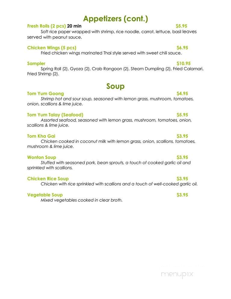 Aloy Food Truck - Zephyrhills, FL menu_pic