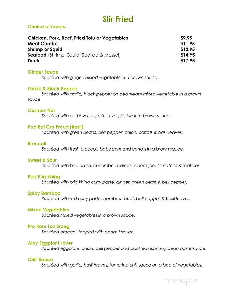 Aloy Food Truck - Zephyrhills, FL menu_pic