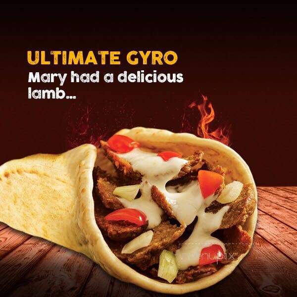 The Ultimate Wraps - Houston, TX menu_pic