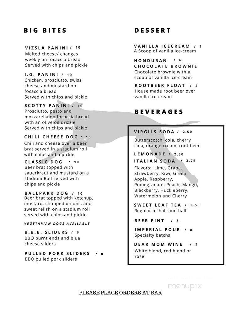 Running Dogs Brewery - Saint Helens, OR menu_pic