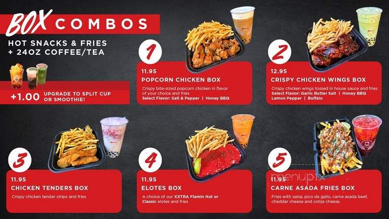 Zero Degrees - Anaheim, CA menu_pic