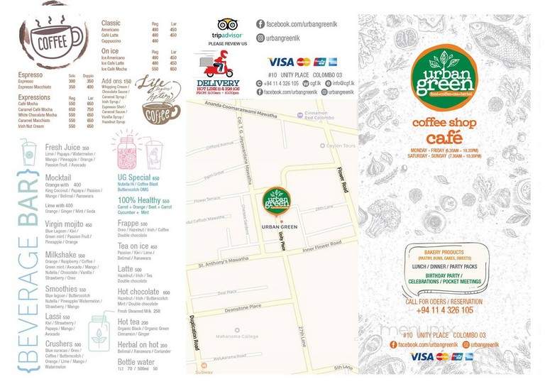 Urban Green - Miami, FL menu_pic