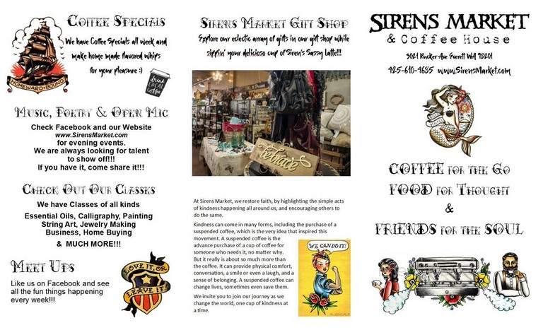 Sirens Market and Coffee Shop - Everett, WA