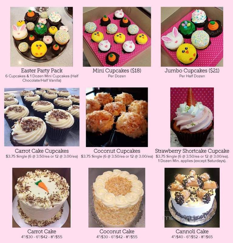Smallcakes Cupcakery & Creamery - Orland Park, IL menu_pic