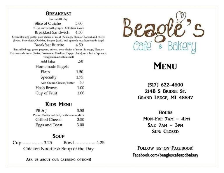 Beagle's Cafe & Bakery - Grand Ledge, MI