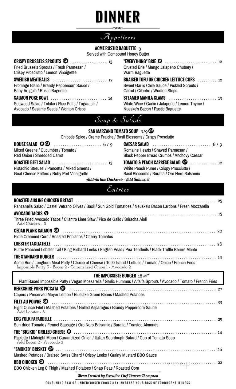 Tap & Vine - Auburn, CA menu_pic