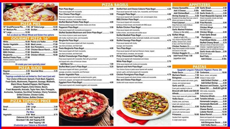 Not Just Bagels & Pizza - Bergenfield, NJ menu_pic