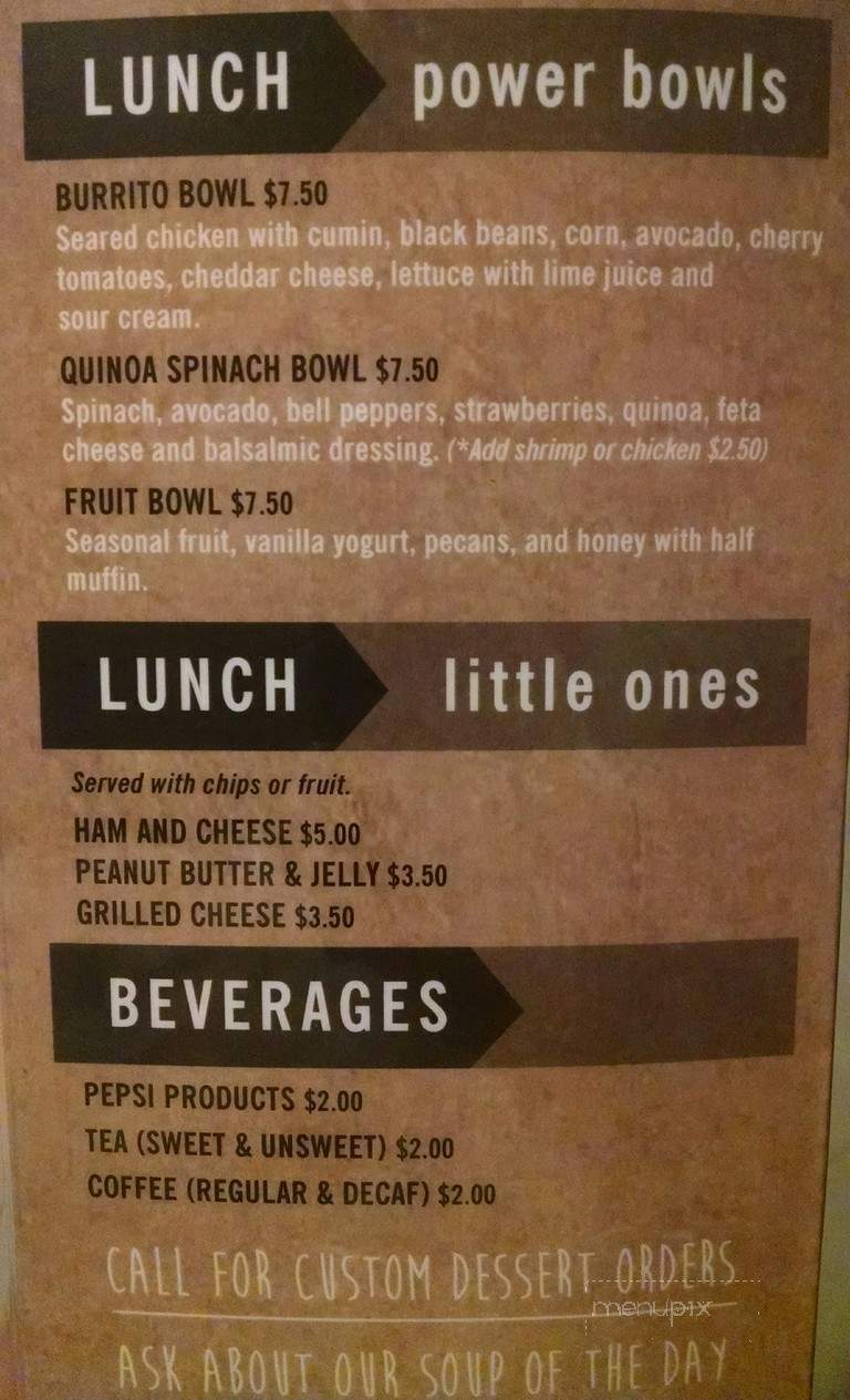The Flour Girls Cafe & Bakery - Elizabeth City, NC menu_pic
