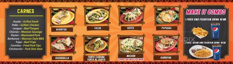 Taqueria El Torito - Greensboro, NC menu_pic