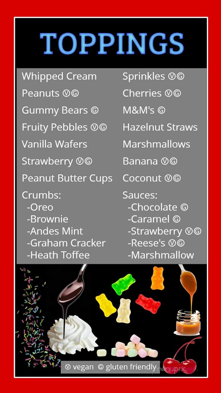 Curl de la Creme - Pigeon Forge, TN menu_pic