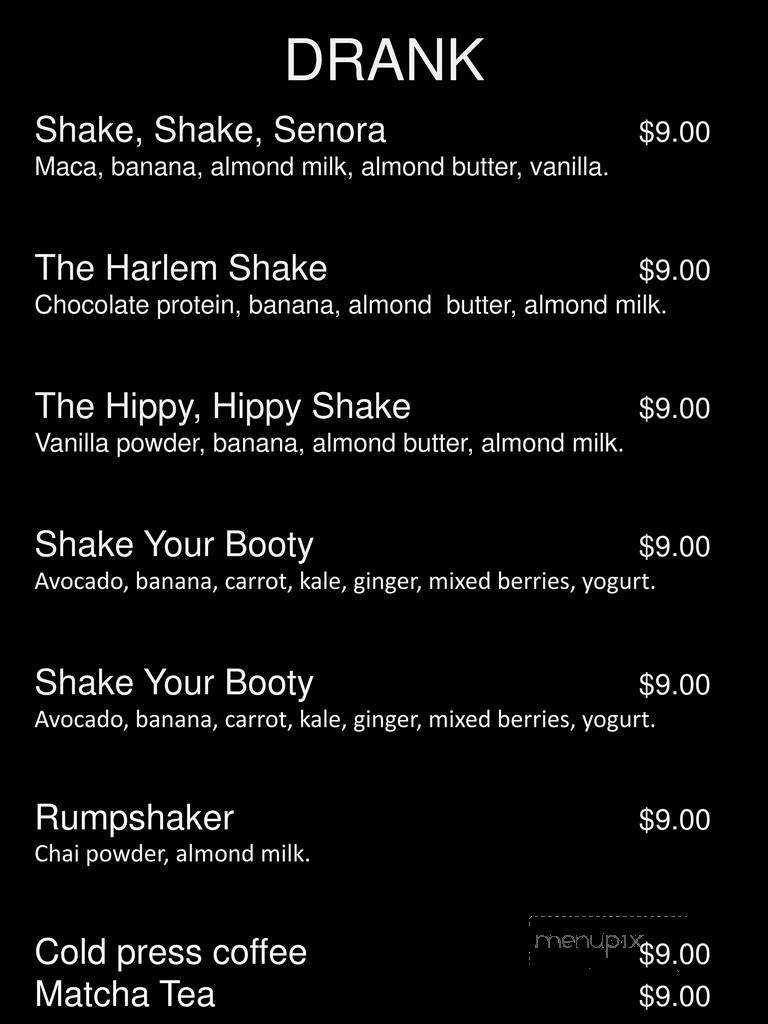 Rad Fare - Portland, OR menu_pic