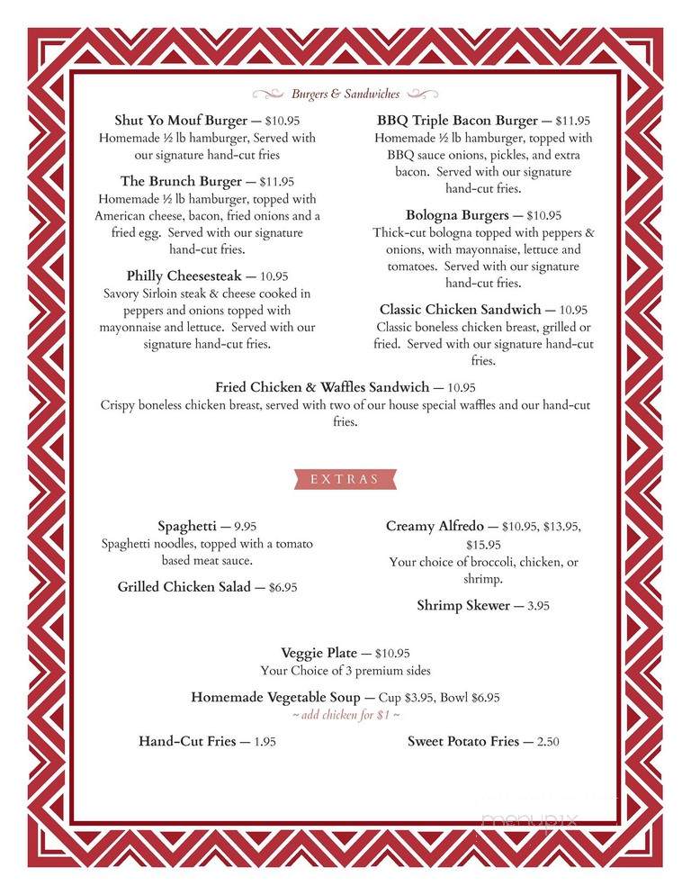 Shut Yo Mouf Soulfood - Petersburg, VA menu_pic