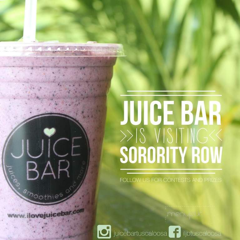 Juice Bar - Tuscaloosa, AL menu_pic
