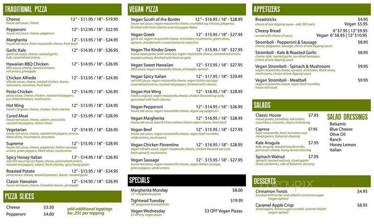 48 North - Portland, OR menu_pic