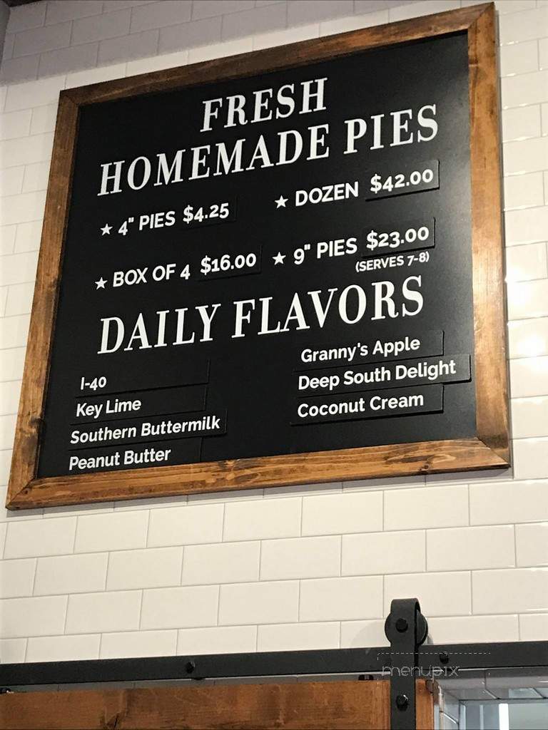 Buttermilk Sky Pie Shop - Allen, TX menu_pic
