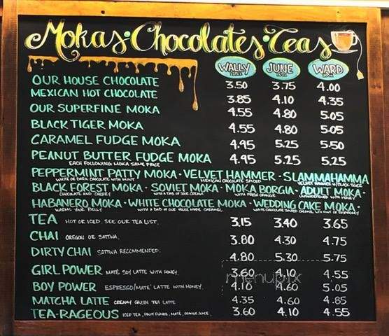 Jim & Patty's Coffee People - Happy Valley, OR menu_pic
