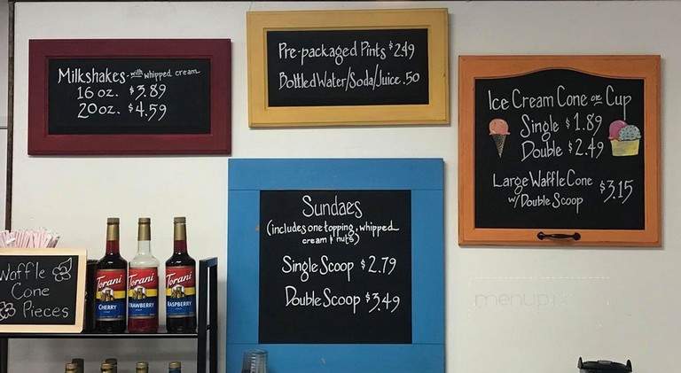 Jason's Ice Cream - Casa Grande, AZ menu_pic