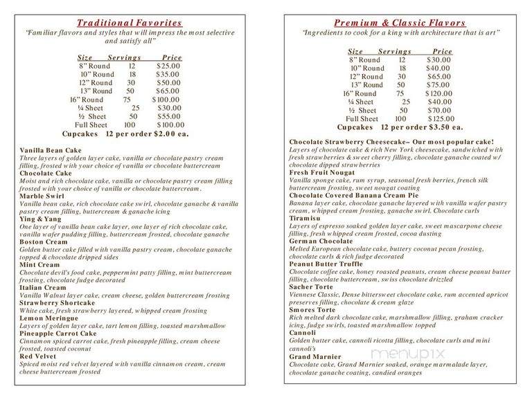 Estelle's Catering - Northampton, PA menu_pic