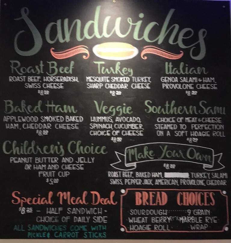 LellyBelle Community Cafe - Shepherdstown, WV menu_pic