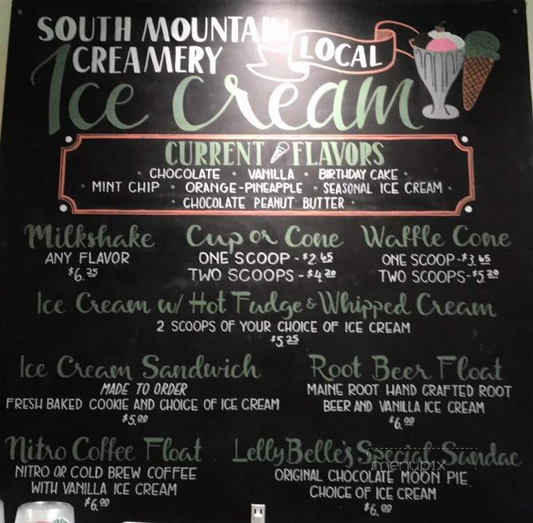 LellyBelle Community Cafe - Shepherdstown, WV menu_pic