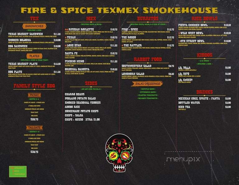 Fire & Spice TexMex Smokehouse - Huntsville, AL