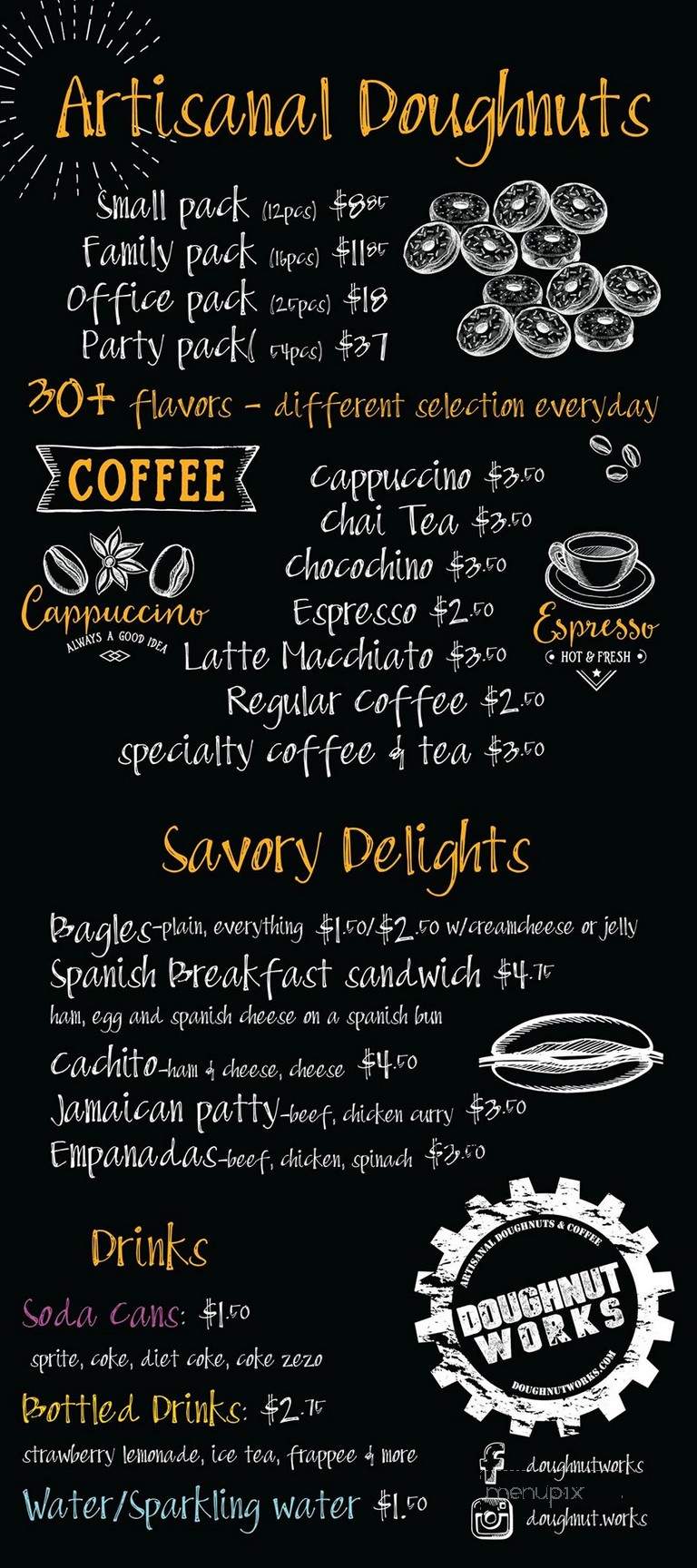 Doughnut Works - Aventura, FL menu_pic