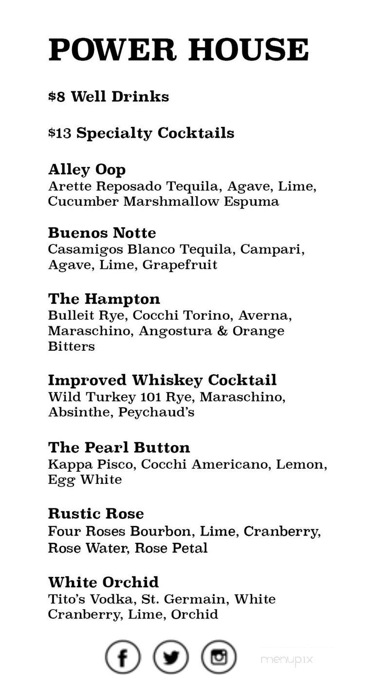 Power House Cafe - San Fernando Valley, CA menu_pic