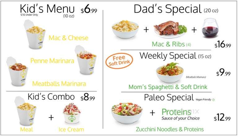 Z Pastabar - Santa Monica, CA menu_pic