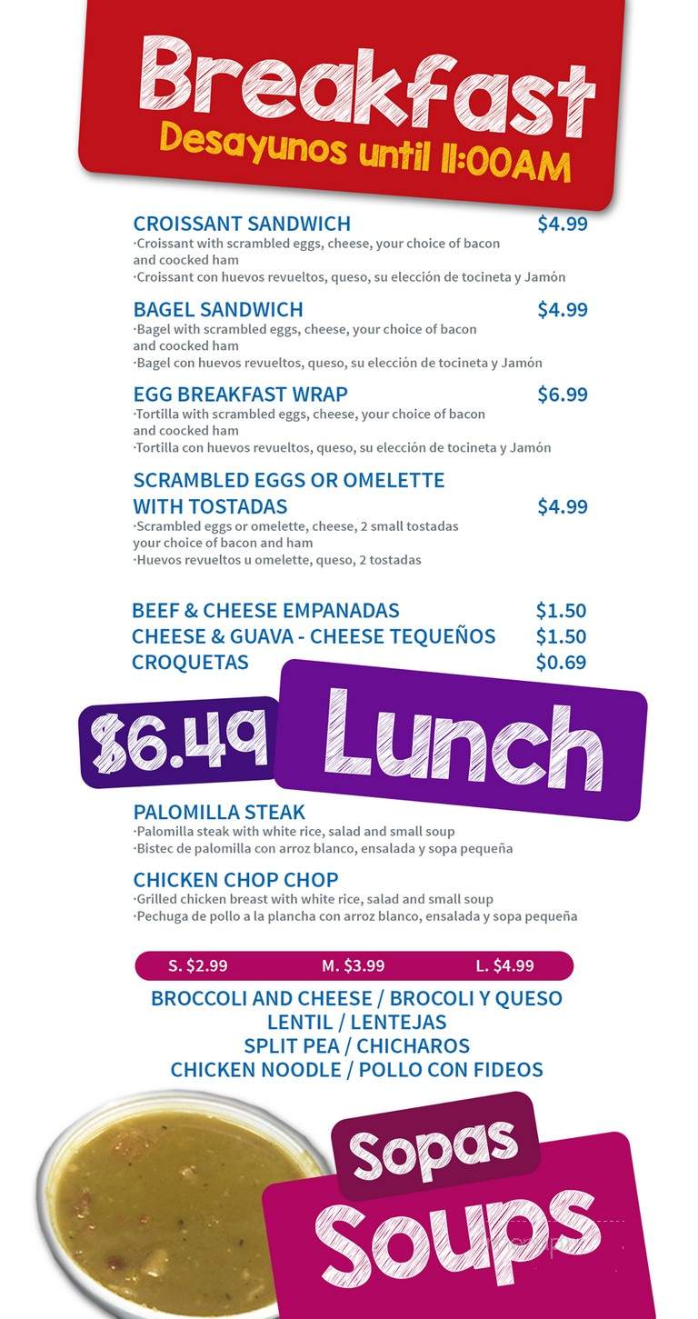 Miami Subs & Cafe - Miami, FL menu_pic