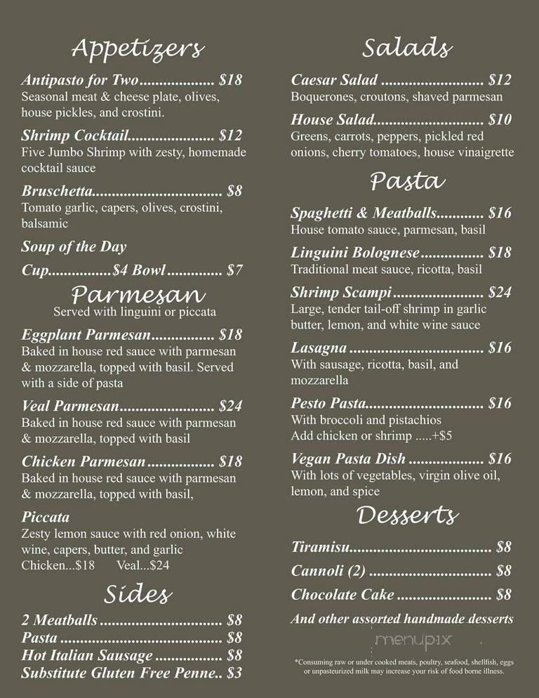 Lenas Italian Comfort - Portland, ME menu_pic
