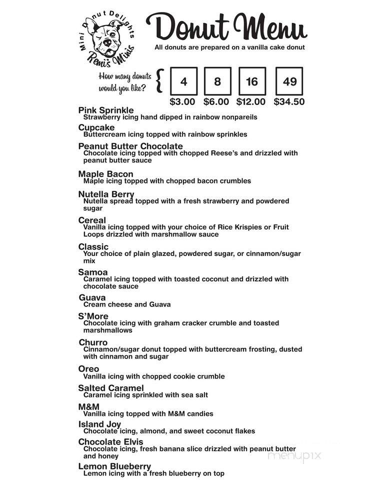 Remi's Minis - Riverview, FL menu_pic