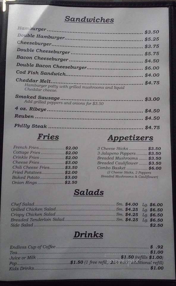 DJ & Chy's Diner - Paragon, IN menu_pic
