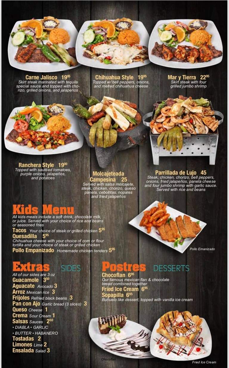 Mariscos El Charco - Elgin, IL menu_pic