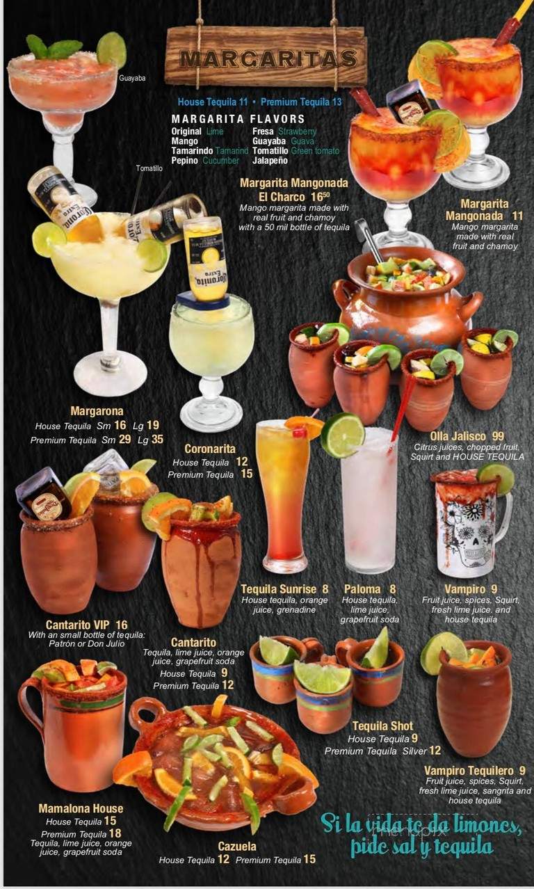 Mariscos El Charco - Elgin, IL menu_pic