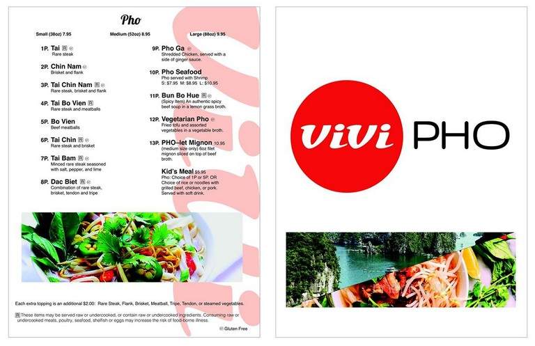 ViVi Pho - Glendale, CO menu_pic