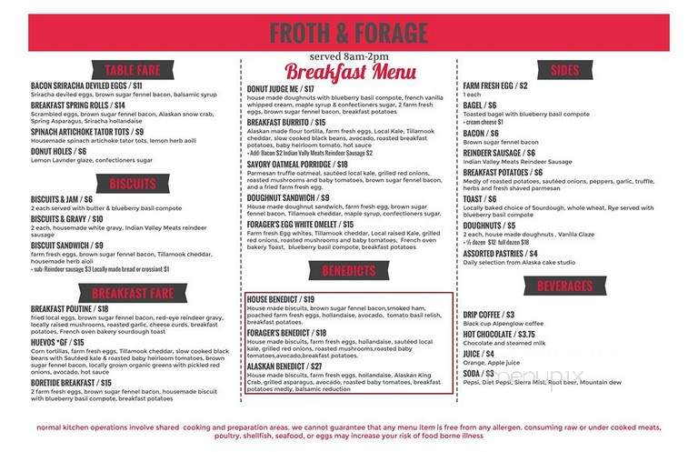Froth & Forage Coffeehouse and Eatery - Anchorage, AK