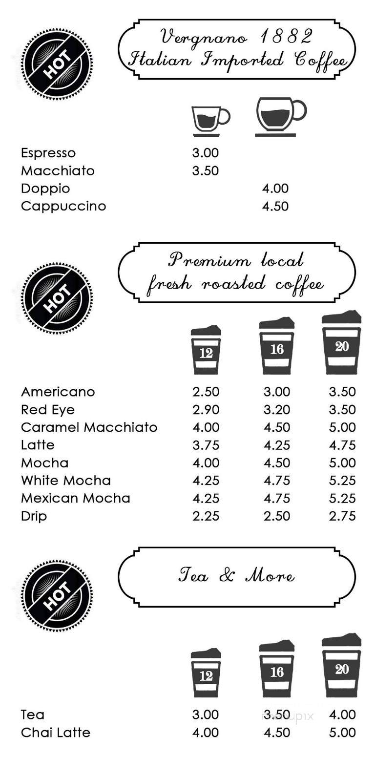 8575 Perfetto Caffe - Grover Beach, CA menu_pic