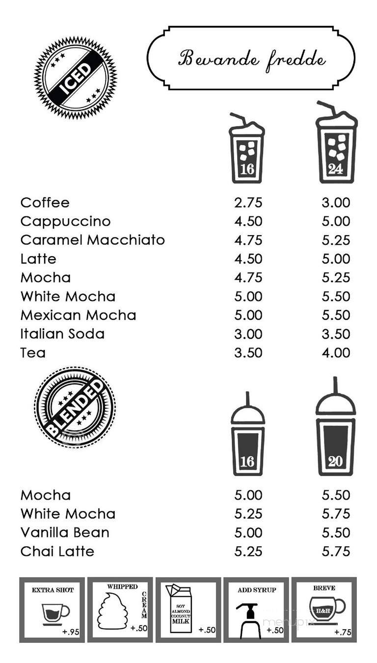 8575 Perfetto Caffe - Grover Beach, CA menu_pic